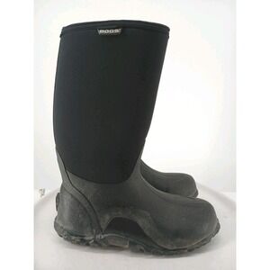 BOGS Classic High Mens Insulated Boots Black Size US 9 EU 42 Neoprene.  C131